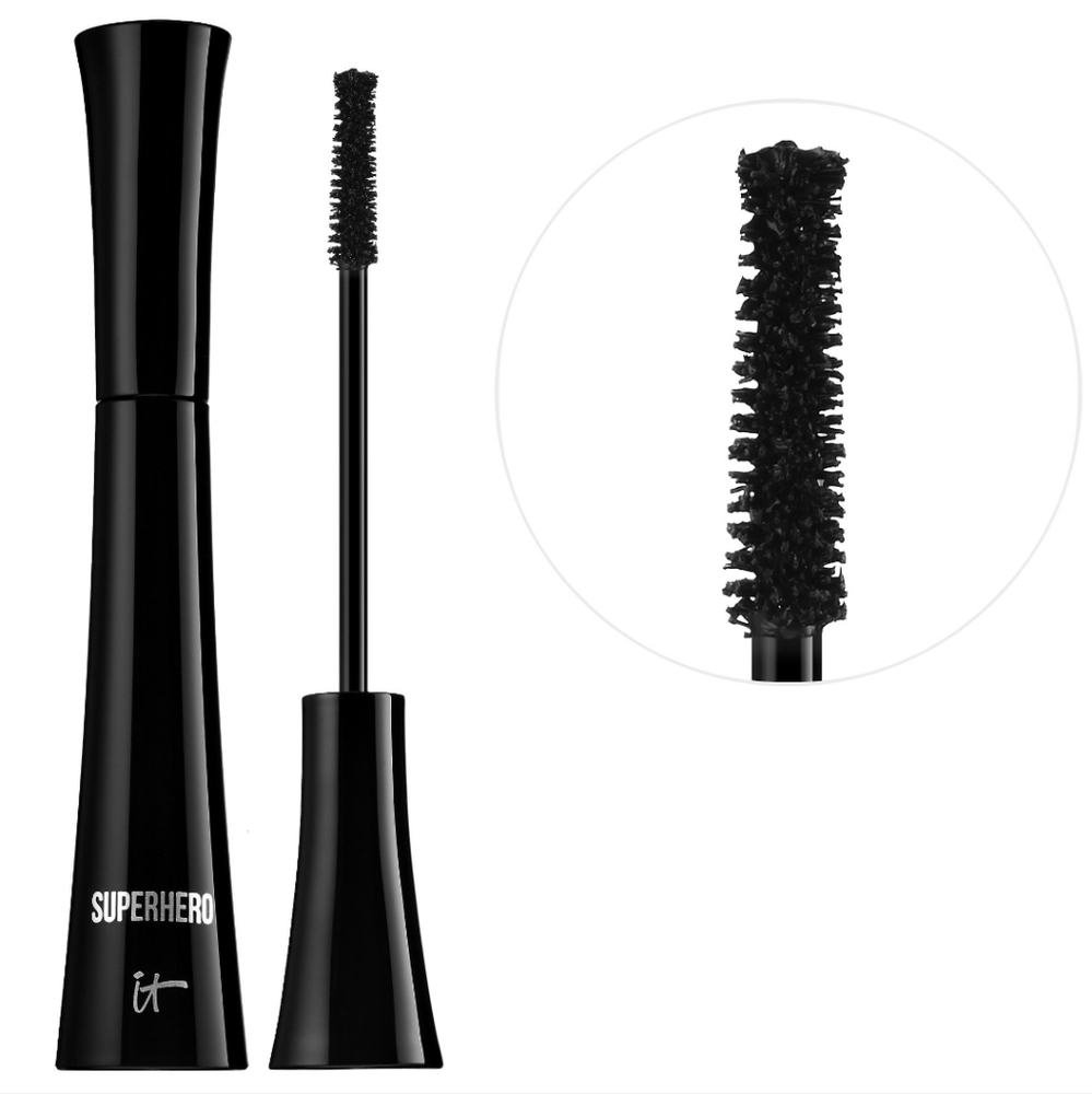 IT Cosmetics Superhero Volumizing Mascara in Super Black